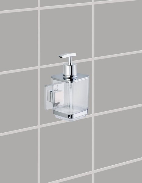 Wenko VL Quadro dozator săpun 340 ml oţel 22683100