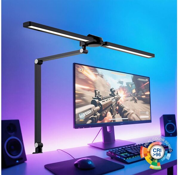 Brilagi - LED RGB, reglabilă, tactilă, lampă de birou VARIO LED/18W/230V 3000-6500K CRI 96