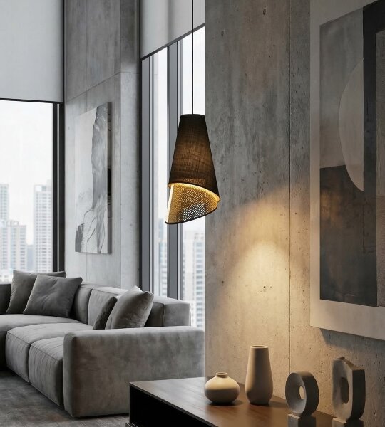 Pendul pe cablu MODA 1xE27/15W/230V negru/auriu