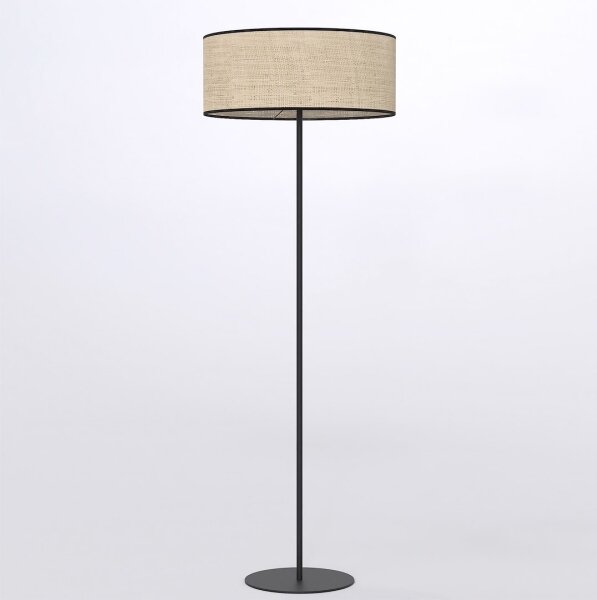 Lampadar ECO 1xE27/15W/230V bej/ratan