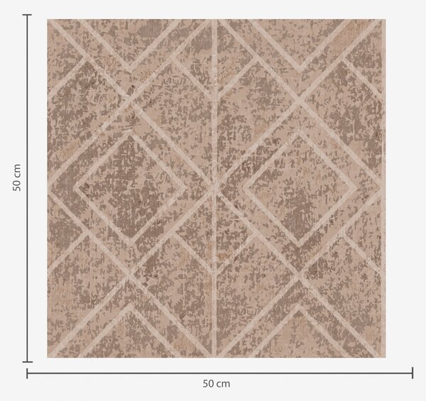 Tapet Romburi geometrice pe un fundal texturat, Tapet abstract, a00141 : Uwalls.ro