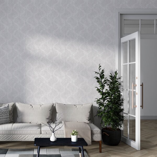 Tapet Minimalism floral abstract, Tapet natura, Tapet frunze, a00144 : Uwalls.ro