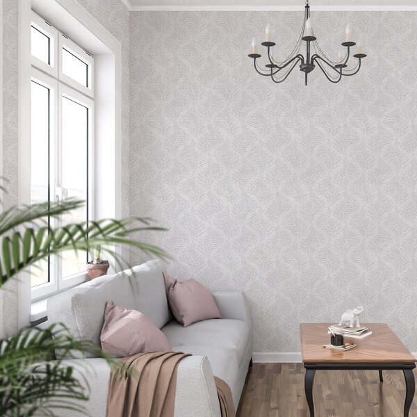 Tapet Minimalism floral abstract, Tapet natura, Tapet frunze, a00144 : Uwalls.ro