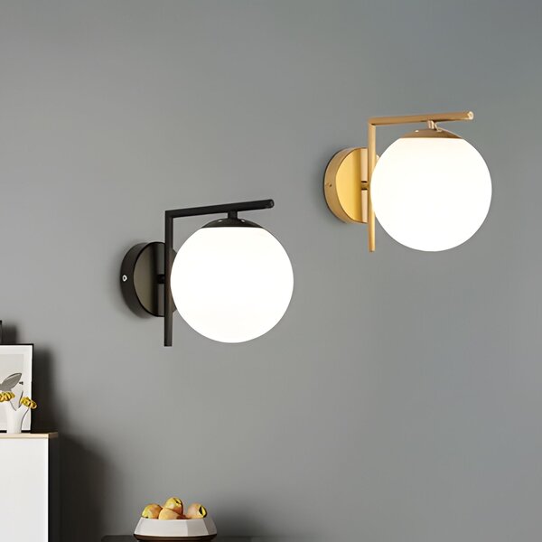 Lampa de perete G101-1W Black White