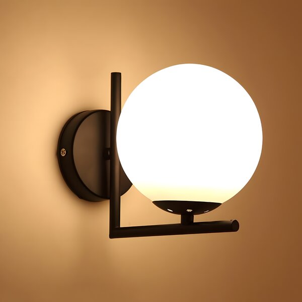 Lampa de perete G101-1W Black White