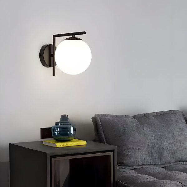 Lampa de perete G101-1W Black White