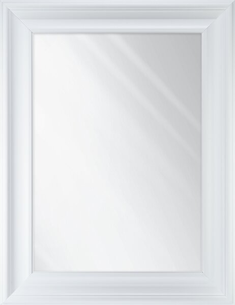 Ars Longa Verona oglindă 68x118 cm dreptunghiular alb VERONA50100-B