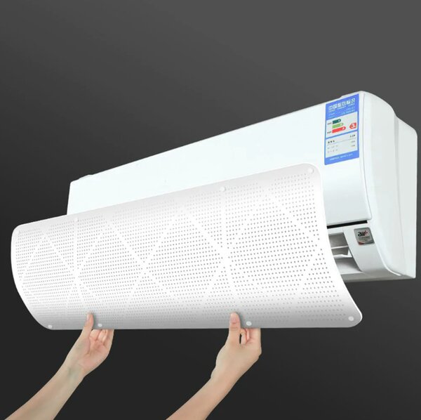 Set 2 x Deflector aer conditionat, protectie jet de aer rece, 90 cm