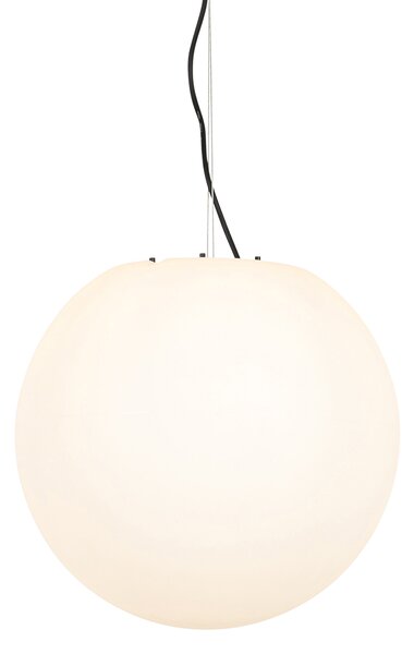 Lampa suspendata moderna de exterior alb 45 cm IP65 - Nura