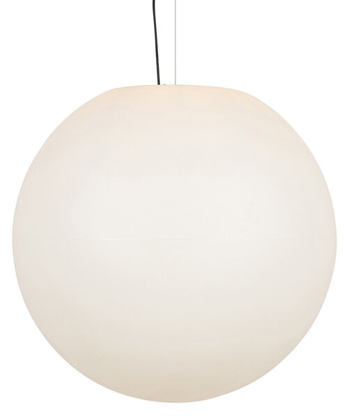 Lampă suspendată de exterior modernă albă 77 cm IP65 - Nura