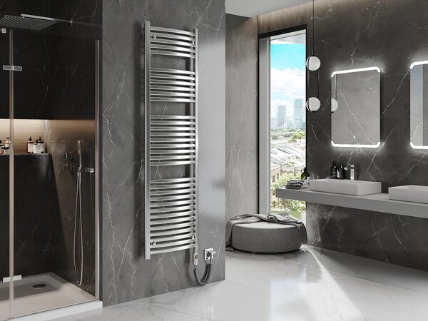 Mexen Helios, element electric de încălzire 1800x500 mm + tijă de încălzire 900 W, crom, W103-1800-500-2900-01
