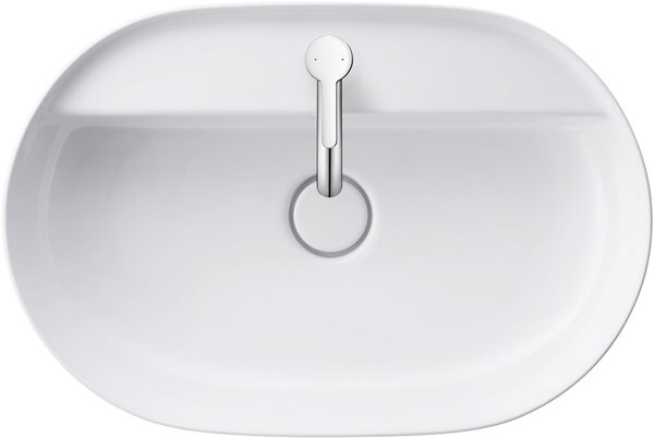 Duravit Luv lavoar 60x40 cm ovale de blat alb luciu 0380600000
