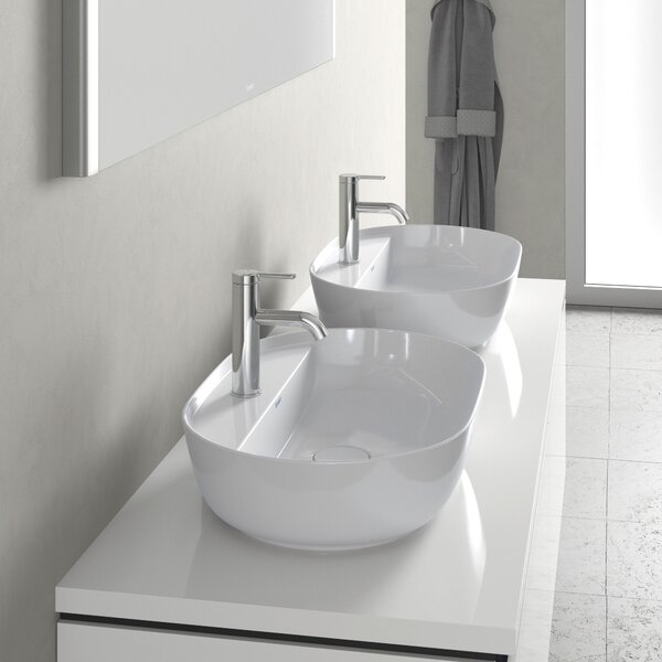 Duravit Luv lavoar 60x40 cm ovale de blat alb luciu 0380600000