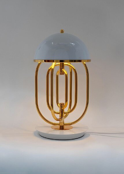 Moosee Bottega veioză 2x5 W alb-auriu MSE010300151