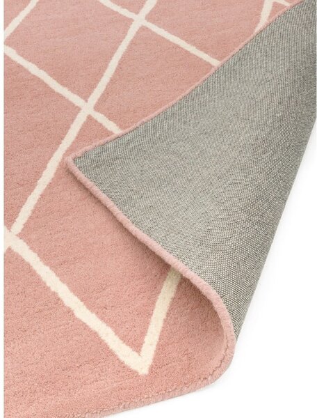 Covor roz handmade din lână 80x150 cm Albany – Asiatic Carpets