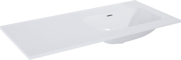 Elita Skappa lavoar 100.8x46 cm dreptunghiular mobilier-cu blat alb luciu RE041002068060