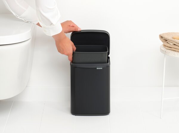 Brabantia Bo cos de gunoi 4 l negru 222481