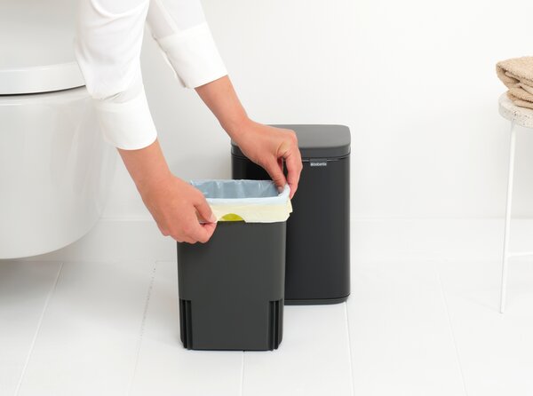 Brabantia Bo cos de gunoi 4 l negru 222481