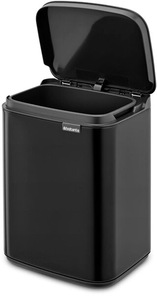 Brabantia Bo cos de gunoi 4 l negru 222481