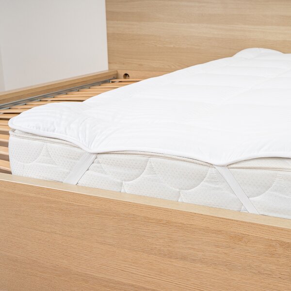 Topper din bumbac 4Home Jacuard Deluxe, 90 x 200 cm