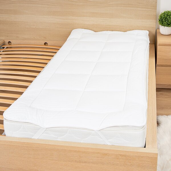 Topper din bumbac 4Home Jacuard Deluxe, 90 x 200 cm