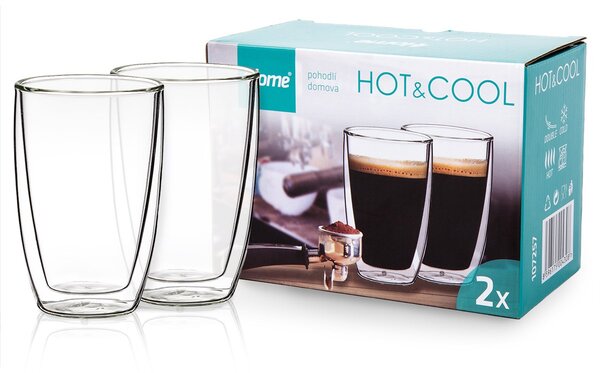 Pahare Termo cafea 4Home Hot&Cool 180ml, 2 buc