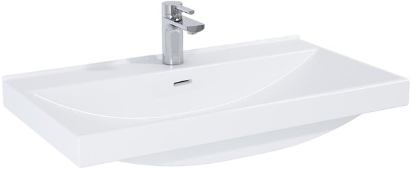 Elita Maxxi lavoar 81x46 cm dreptunghiular mobilier alb luciu RE040800078060