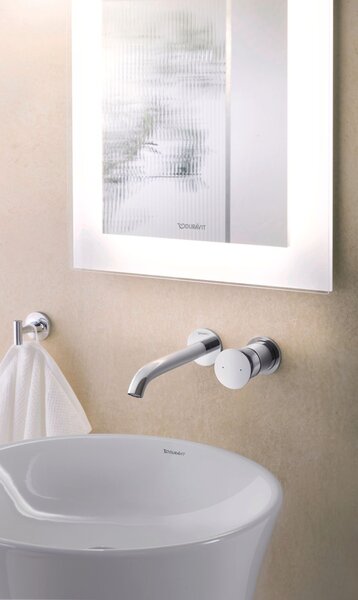Duravit White Tulip baterie lavoar ascuns crom WT1070004010