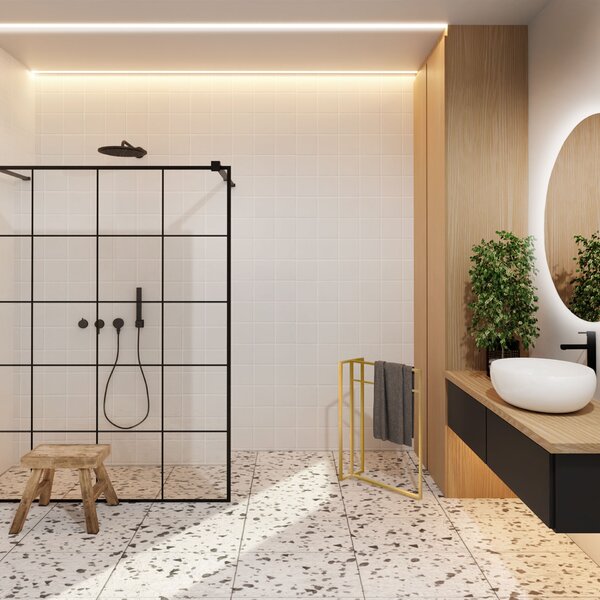 Baltica Design Evald suport prosop auriu 5904107905778