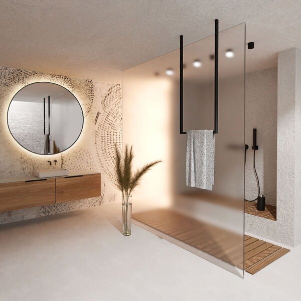 Baltica Design Arne suport prosop negru 5904107905488