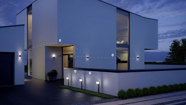 Steinel L 830 aplica exterior 1x9.5 W alb-antracit ST055493