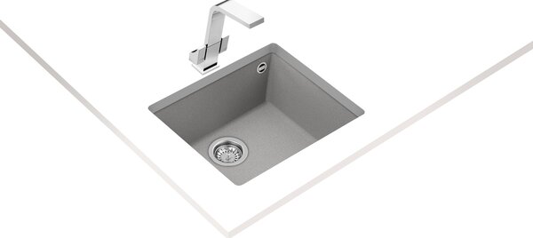 Teka Square chiuveta tegranit 54x44 cm gri/grafit/onix 115230021
