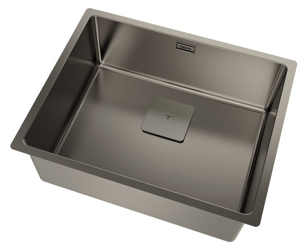 Teka Flexlinea chiuveta din oțel cu sifon 54x44 cm grafit 115000024