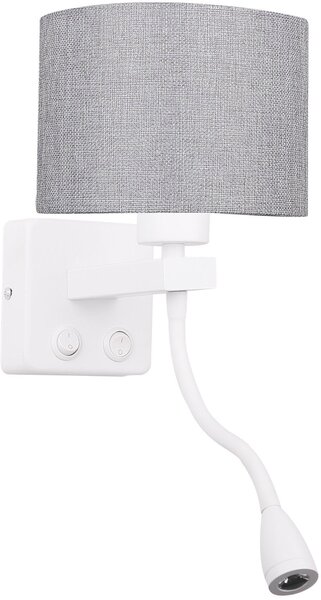 Candellux Polo lampă de perete 2x40 W alb-gri 21-75383