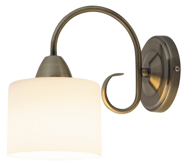 Rabalux Edith lampă de perete 1x60 W alb-alamă 7274