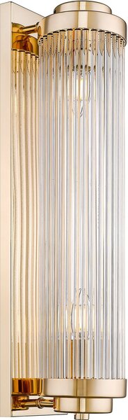 Zuma Line Sergio plafonier 2x60 W transparent-auriu W0528-02M-F7AC