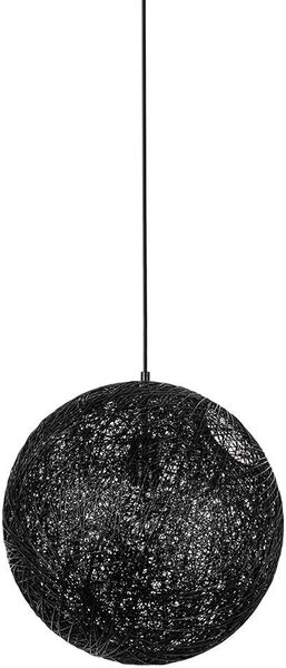 King Home Luna lampă suspendată 1x60 W negru 1027S-400.BLACK