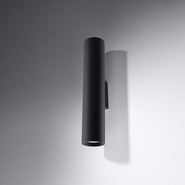Sollux Lighting Lagos lampă de perete 2x40 W negru SL.0330