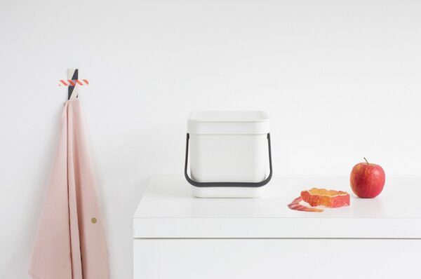 Brabantia Sort & Go cos de gunoi 6 l alb 109706