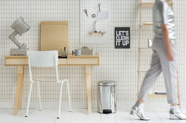 Brabantia NewIcon cos de gunoi 12 l oţel-negru 113581