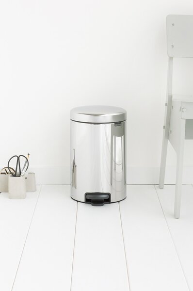Brabantia NewIcon cos de gunoi 12 l oţel-negru 113581
