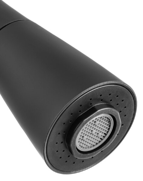 Invena Pogo Plus baterie bucătărie pe picior negru BZ-80-P04