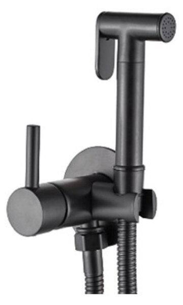 Invena baterie bideu cu set de duș ascuns negru BP-00-B04
