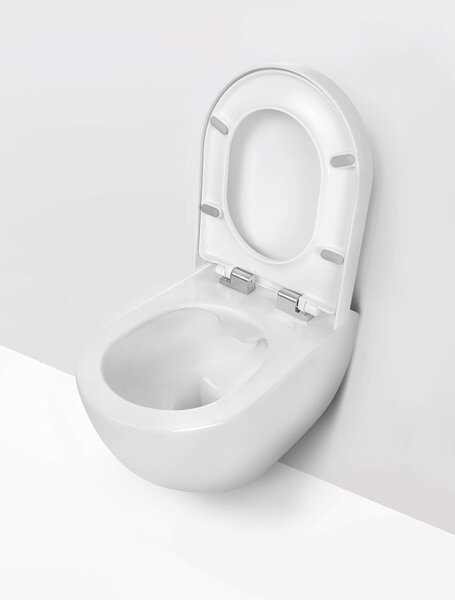 Deante Peonia vas wc agăţat fără margine alb CDE_6ZPW