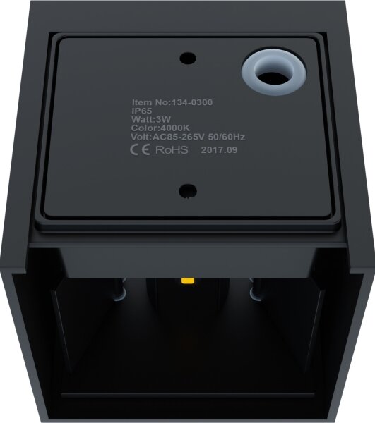 APLED - LED Aplică perete exterior CUBE 2xLED/3W/230V IP65