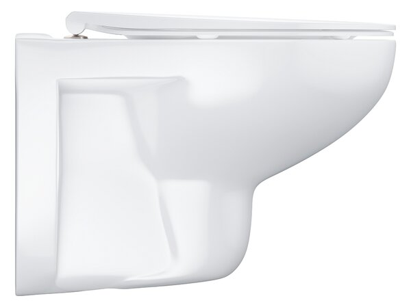 Grohe Bau Ceramic vas wc cu capac soft-close agăţat fără margine alb 39899000