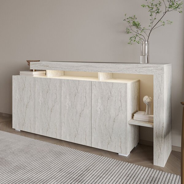 Dulap Belezza 1 (travertin). Promo -24%. 1153278