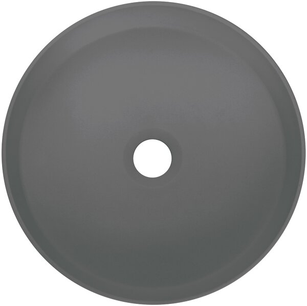 Deante Silia lavoar 36x36 cm rotund de blat antracit mat CQS_TU4S