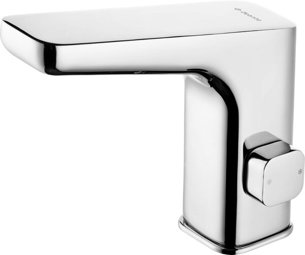 Deante Hiacynt, baterie lavoar cu senzor cu control al temperaturii, alimentare 230 / 6V, crom, BQH_029V