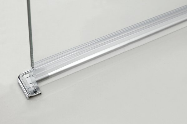 Hagser Anke paravan cadă 70 cm o piesă crom luciu/sticlă transparentă HGR10000023